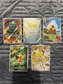 5x Illustration Rare Pokemon TCG Bundle Pack Fresh - Image 1