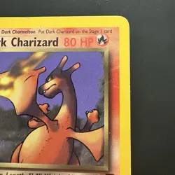Pokemon Vintage Non-Holo Rare Dark Charizard 21/82 Team Rocket WotC 2000 - Image 3