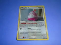 Pokemon TCG Happiny (Pop Series 8 14/17) Holo Rare Swirl LP - Image 2
