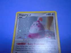 Pokemon TCG Happiny (Pop Series 8 14/17) Holo Rare Swirl LP - Image 5