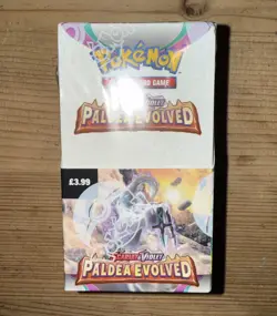 Pokemon TCG Scarlet & Violet Paldea Evolved Half Booster Box - New & Sealed ✅ - Image 1