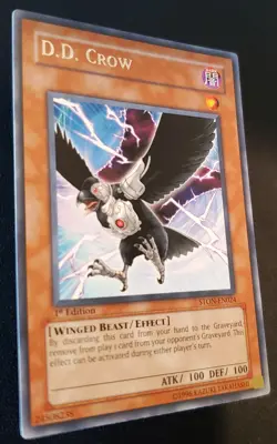 Yu-Gi-Oh! D.D. Crow STON-EN024 Strike of Neos 1st Edition NM - Image 2