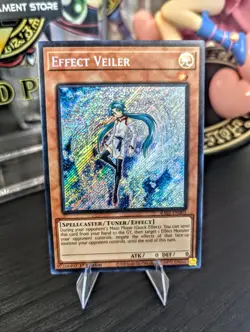Yu-Gi-Oh! Effect Veiler RA01-EN003 Secret Rare - Image 1