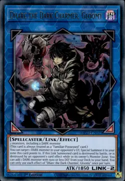 Dharc The Dark Charmer, Gloomy - Ultra Rare 1st Edition MP23-EN025 - NM - YuGiOh - Image 1