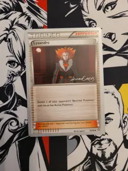 Pokemon TCG Card - Lysandre - 90/106 - World Championship 2016 - LP - Image 1