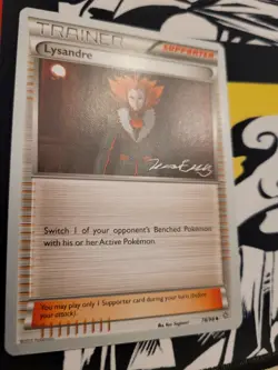 Pokemon TCG Card - Lysandre - 90/106 - World Championship 2016 - LP - Image 4