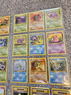1999 Pokemon FOSSIL Set COMPLETE Uncommon Common Non Holo Cards - Image 3
