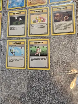 1999 Pokemon FOSSIL Set COMPLETE Uncommon Common Non Holo Cards - Image 5