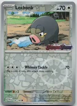 Lechonk - (Best Buy Exclusive) Common Miscellaneous Cards & Products 156/198 NM - Image 1