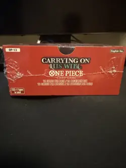 One Piece OP13 OP-13 TCG Carrying On His Will Booster Box English SEALED NEW - Image 2