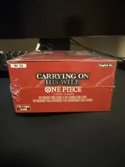 One Piece OP13 OP-13 TCG Carrying On His Will Booster Box English SEALED NEW - Image 3