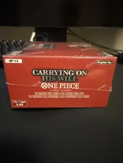 One Piece OP13 OP-13 TCG Carrying On His Will Booster Box English SEALED NEW - Image 5