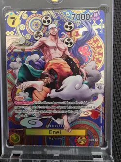 Enel OP05-100 SP Special Alt Art English One Piece Card Game TCG - Image 1