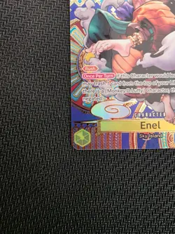 Enel OP05-100 SP Special Alt Art English One Piece Card Game TCG - Image 4