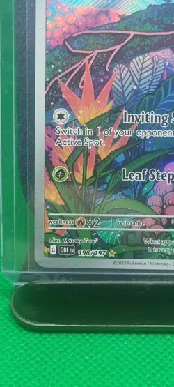 Gloom 198/197 Obsidian Flames Holo Pokemon TCG Card Illustration Rare Near Mint - Image 3