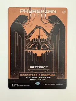 Phyrexian Altar Borderless Secret Lair MTG Magic Gathering Card NM Near Mint SLC - Image 1