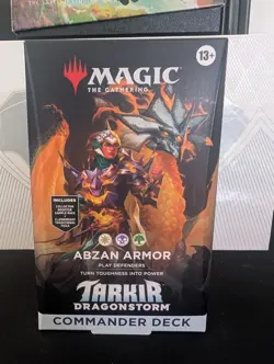 MTG: Abzan Armor - Tarkir Dragonstorm - Sealed Commander Deck - New & Sealed - Image 1