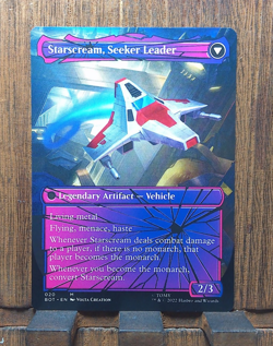 MTG💀 Starscream, Power Hungry (Shattered Glass) Transformers NEAR MINT✨💕❤ - Image 4