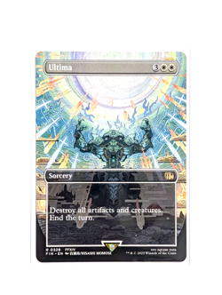 Ultima 0328 Rare Borderless Non-Foil FIN FFXIV MTG FINAL FANTASY ENGLISH NM/M - Image 1