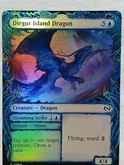 Dirgur Island Dragon 294 (Showcase) Tarkir: Dragonstorm Foil Magic The Gathering - Image 3
