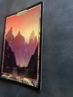 Mountain - Full Art Unhinged Foil Near Mint - Image 3