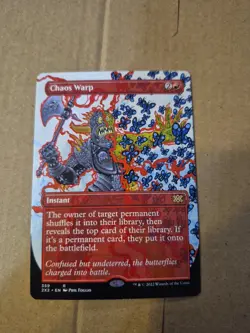 Chaos Warp (Borderless) Double Masters 2022 Regular - Image 1