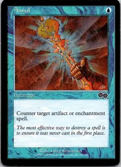 MTG Magic The Gathering Annul Urza's Saga Played See Scan B - Image 1