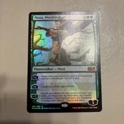 *FOIL* Nissa, Worldwaker - MTG Magic The Gathering - NM - Image 1