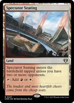 [1x] Spectator Seating Near Mint, English Commander Masters MTG Magic - Image 1