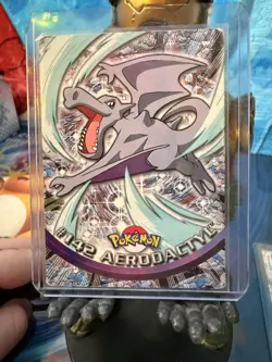 2000 Topps Pokemon TV Animation Edition Series 3 Non Holo #142 Aerodactyl - Image 1