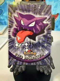 Haunter #93 Non-Foil Topps TV Animation Series 2 Blue Logo Pokemon 2000 - Image 1