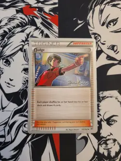 2016 Pokemon World Championships Trainer Supporter Judge #143/162 - Light Play - Image 1