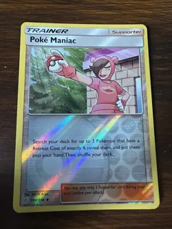 Poke Maniac 204/236 Unified Minds Reverse Holo Pokemon TCG LP - Image 1