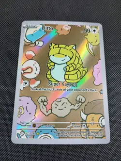 After Skool Hobby Ditto Sandshrew Series 2 Holo Pokemon Fan Art Genetic Mystery - Image 1