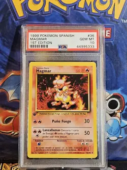 1999 Pokemon SPANISH Magmar 1st Edition Base Set - Image 1