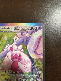 Tinkaton ex 262/193 SIR Pokemon TCG Paldea Evolved MINOR DMG - Image 3