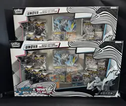 Pokemon TCG Unova Heavy Hitters Premium Collection White Flare Black Bolt Lot-2 - Image 1