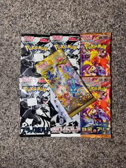 Pokemon Terastal Festival Booster Box + 7 Japanese Booster Packs - US Seller - Image 5