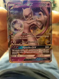Pokemon TCG Mewtwo GX 31/68 Ultra Rare Hidden Fates - Image 2