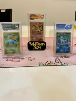 2021 Pokemon Celebrations Classic Collection Trio - Ace Grading GEM MINT 10 - Image 1