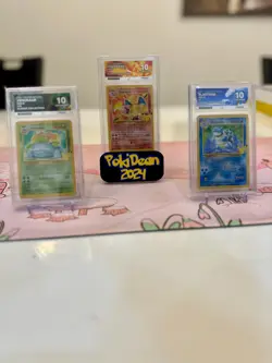 2021 Pokemon Celebrations Classic Collection Trio - Ace Grading GEM MINT 10 - Image 4