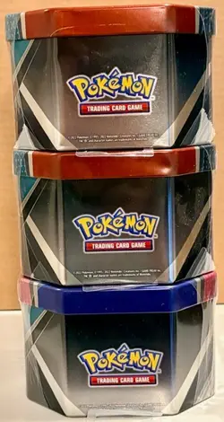 Pokemon TCG V HEROES Tin Lot (3): Umbreon x2, Sylveon x1 - Factory Sealed NEW - Image 4