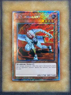 Yugioh D.D. Assailant RA03-EN141 Platinum Secret Rare 1st Ed NM - Image 1
