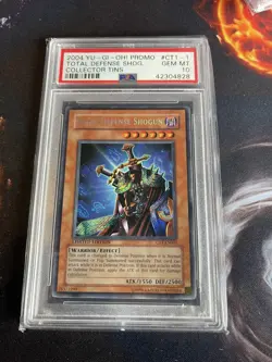 Yu-Gi-Oh! Total Defense Shogun CT1-EN001 SECRET RARE Limited Edition - PSA 10 - Image 1