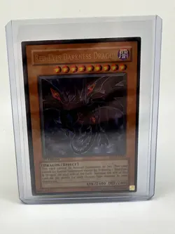 Yu-Gi-Oh! Red-Eyes Darkness Dragon - SD1-EN001 Ultra Rare 1st Edition - Image 1