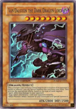 Yugioh! MP Van'Dalgyon the Dark Dragon Lord - JUMP-EN023 - Ultra Rare - Limited - Image 1