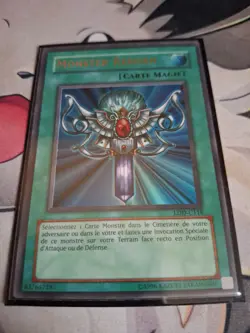 Yu-Gi-Oh ! Monster Reborn LDD-C118 ! TBE/Excellent condition ! MISSPRINT Rare - Image 1