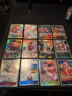 One Piece TCG SEC & SR Lot - Image 1
