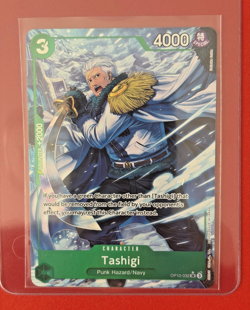 TASHIGI OP10-032 SR Super Rare Alt Art ONE PIECE TCG OP10 Royal Blood ENGLISH - Image 2