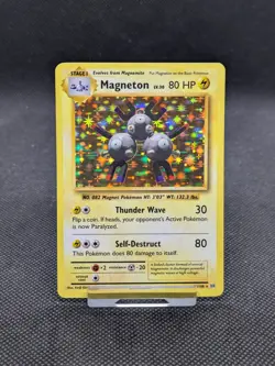 Pokemon Card Magneton Evolutions Holo Rare 38/108 NM - Image 1